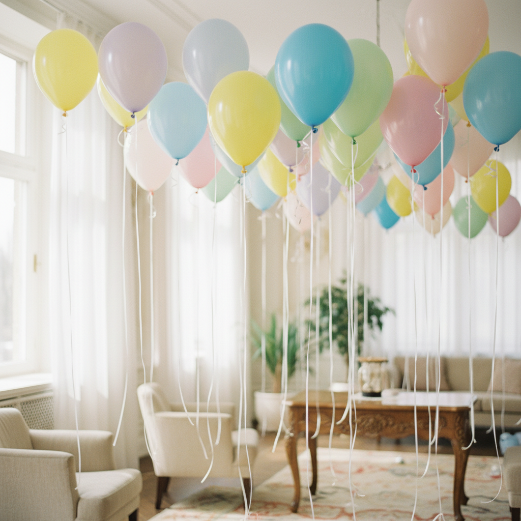 Vier feest met zwevende pret